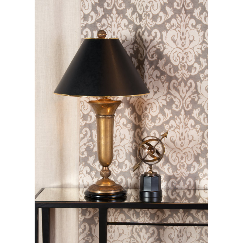 Cedric 31" Hand Rubbed Patina Table Lamp