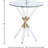 Jonah Glass Top End Table