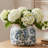 Adairsville Cottage Country Ceramic Planter & Vase, Rustic Farmhouse Flower Pot with Crackle Glaze for Indoor Plants & Home Garden Decor-863701036