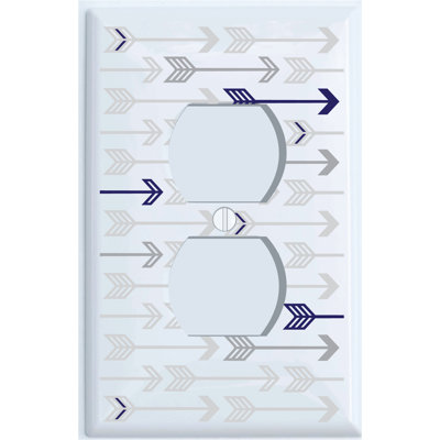 1 - Gang Duplex Outlet Standard Wall Plate