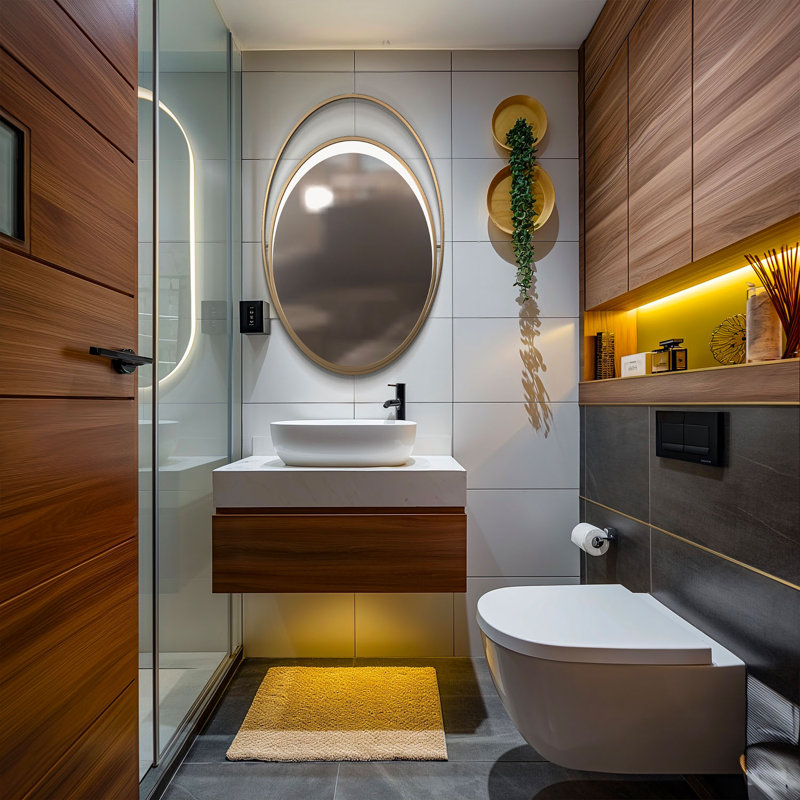 Miroir de salle de bain Kanthan