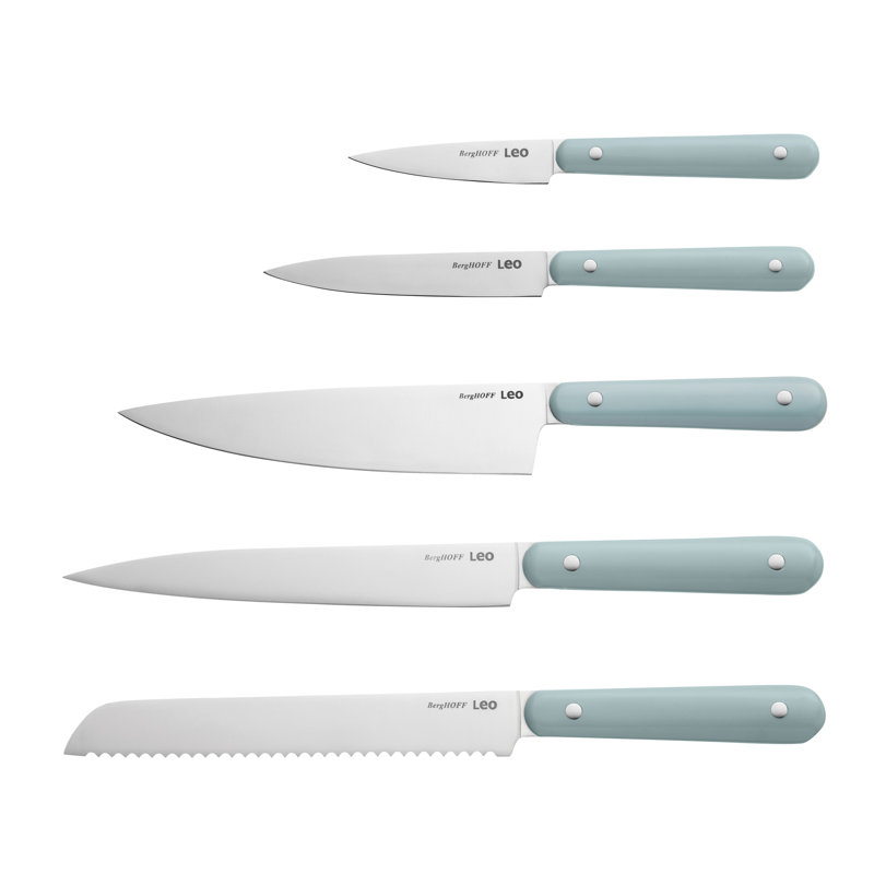 Ensemble de couteaux 5 pièces BergHOFF, Bleu sarcelle