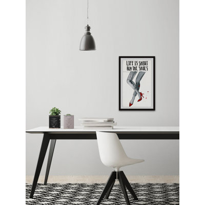 Buy The Red Shoes - Single Picture Frame Print