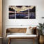 «Lake Lake Abstract Landscape», ensemble de 3 pièces sur toile par Jennifer T-93058209