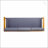 GAVIN 3-Seater Outdoor Sofa With Durable Acacia Wood And Water-Resistant Cushions, Perfect For Modern Patios And Gardens
