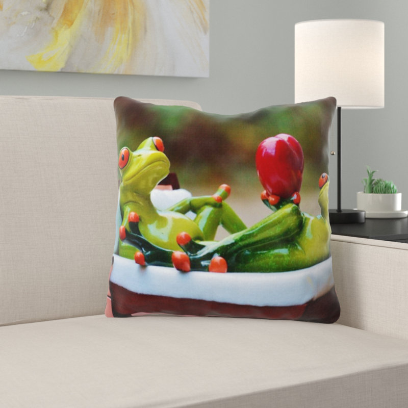 Coussin de grenouille