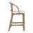 Handwoven Rattan Upholstered Bar & Counter Stool-139478602-224539110