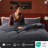 Bedsure Cotton Duvet Cover - 100% Cotton Waffle Weave Linen Duvet Cover, PureWoven Textured Breathable Bedding Comforter Cover, Duvet Cover Only-126370818-126370817