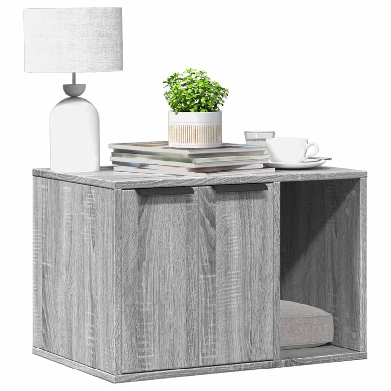 Engineered Wood Stocking Holder, Grey sonoma