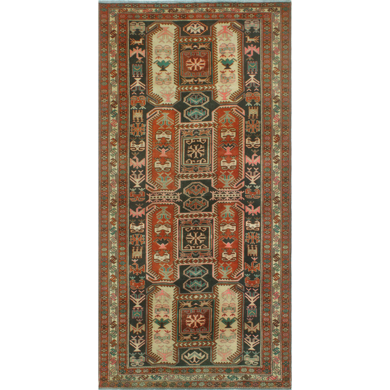 Shatia Wool Oriental Indoor Rug