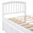 Platform Storage Bed Solid Wood Bed With 6 Drawers