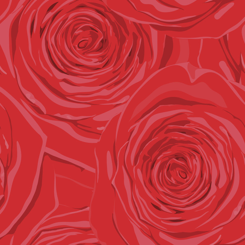 Beautiful Seamless Background - Wrapped Canvas Print, 91cm H x 91cm W x 3.8cm D