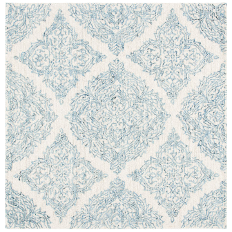 Hewett Hand Tufted Wool Rug, Square 8'