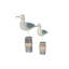 Ensemble de 2 figurines en pin Gallardo