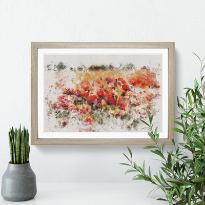Field of Poppies Vol.1 - Picture Frame Painting