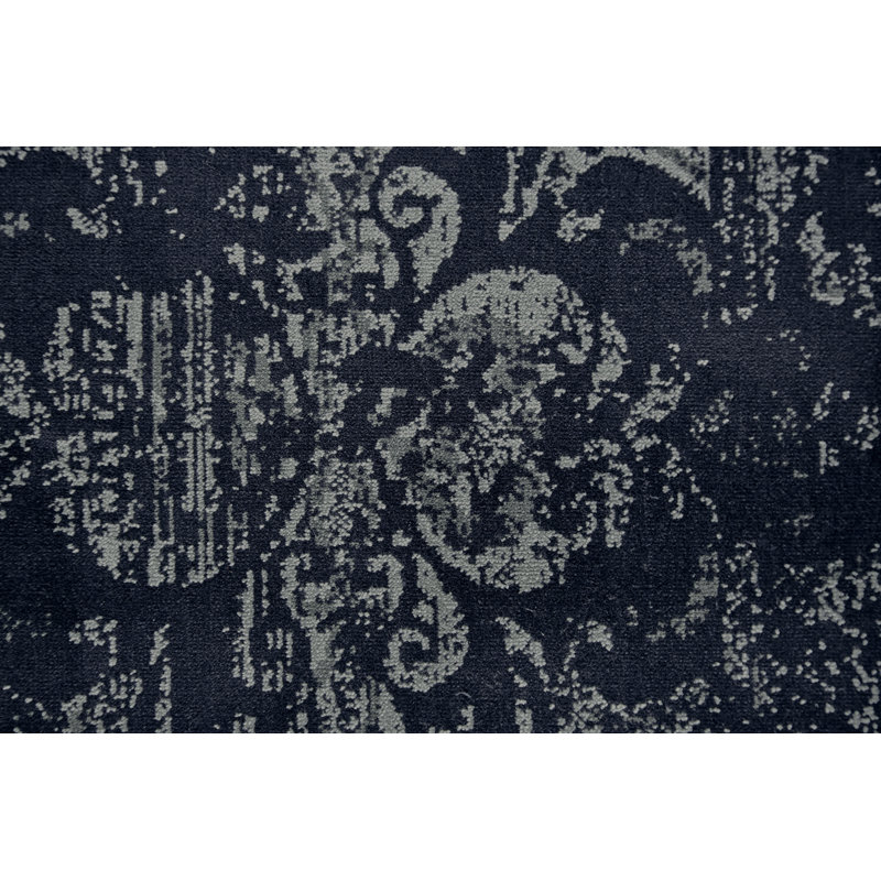 Elissha Viscose Oriental Indoor Rug, Rectangle 9'2" x 12'2"