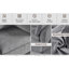 Grey Chenille Fabric Modular With Solid Wood Frame And High-elastic Sponge Couch In For Apartments