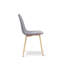 4 Gaviota Fabric Velvet Upholstered Dining Chair-2009143183-2010223066