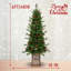 Arbre de Noël illuminé 4 pi avec base scintillante - 100 lumières DEL multicolores, baies et pommes de pin