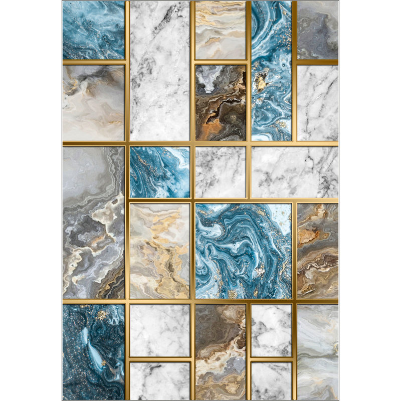 Ensemble de tapis de bain de luxe Eakly (2 pièces), 100% polyester, 16,0 x 23,6 pouces et 23,6 x 39,4 pouces | Conception antibactérienne antidérapante, hauteur de poils de 0,3 po | Lavable à la machine, durable et facile à nettoyer | Idéal pour la décoration de salle de bain