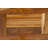 CoastalVogue Satori, 14", Teak Shower Stool, Teak Shower Shaving Foot Rest, Teak Shower Shaving Stool, 14 Inches W, 15-inches T, in Natural Teak