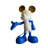 Abstract & Geometric Chic Blue and White Giant Mouse Resin Statue 31" x 15" x 48"H