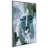 "Silver Mist II" Canvas Wall Art with Heavy Acrylic Crystal Shards Embellishments