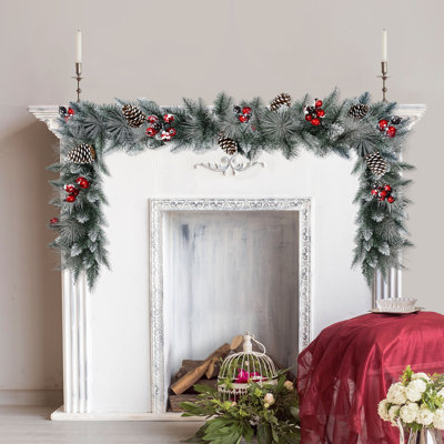 144'' in. Faux Pine Garland