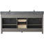 Ensemble de meuble-lavabo double 72 po Ajiya-1476141750-1476141748