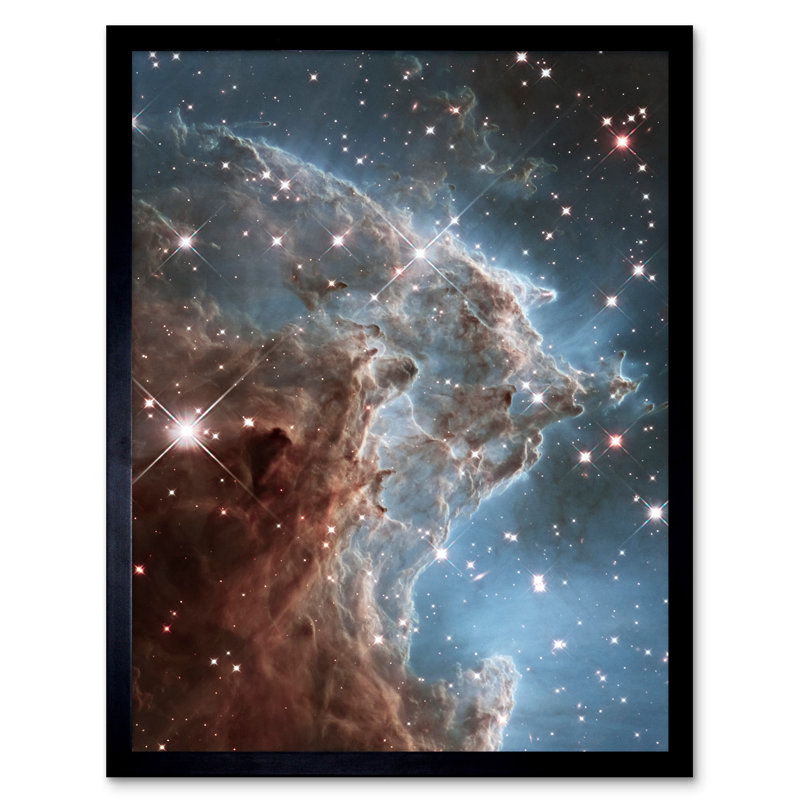 Hubble Space Telescope NGC 2174 Portrait Starbirth Region - Single Picture Frame Print