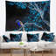 Motif floral d'un bel oiseau sur une branche en fleurs-28487642