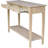 Solid  Server With Drawers And Shelf, Unfinished Diy Furniture For Custom Paint Or Stain