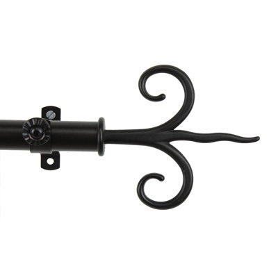 Lysia Adjustable Single Curtain Rod