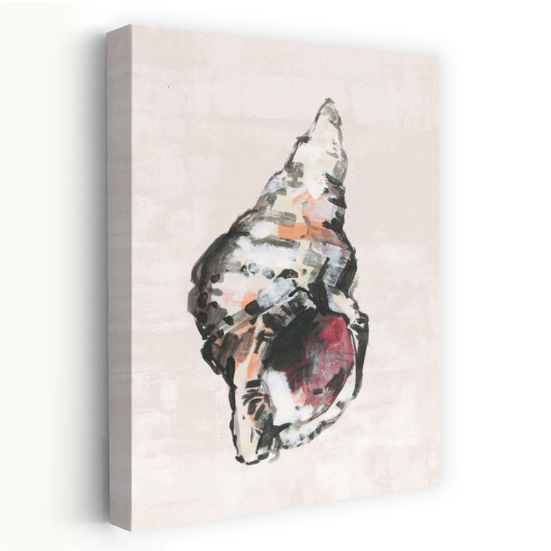 Art contemporain, art abstrait poisson côtier, H 36 po x l 24 po