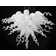 Caper 6 - Light Glass Chandelier