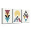 3 Piece Wrapped Canvas Print