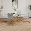 Table en verre de style moderne