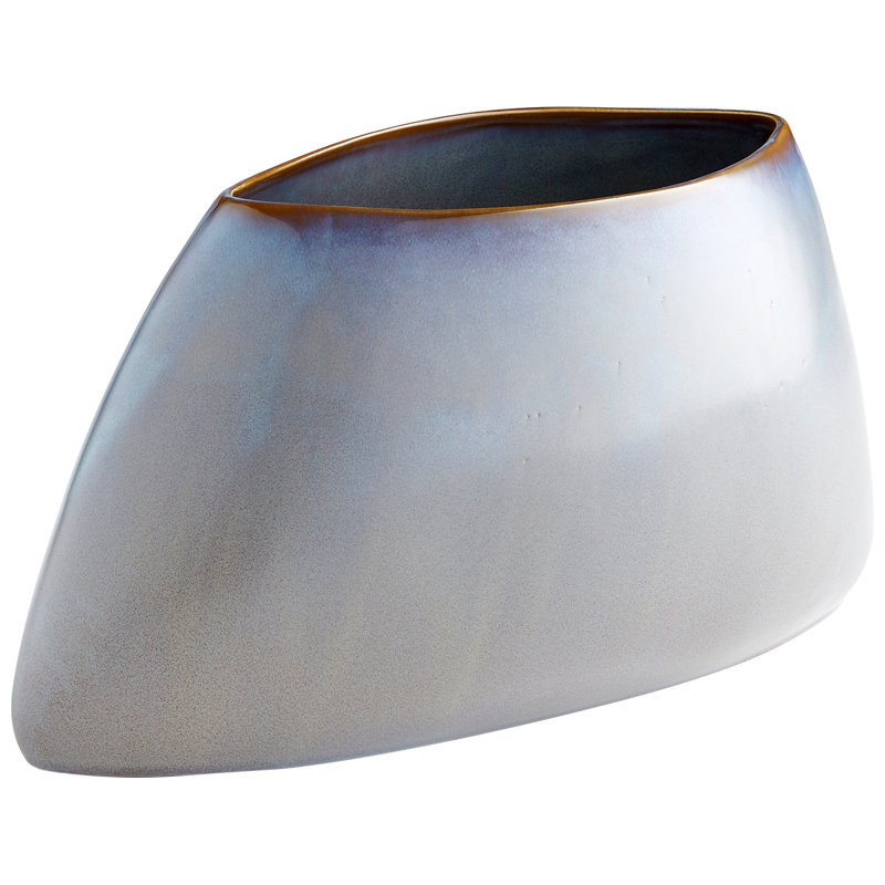 Rossi Granite Ceramic Decorative Table Vase