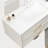 French cream style rest room bathroom cabinet-112216209