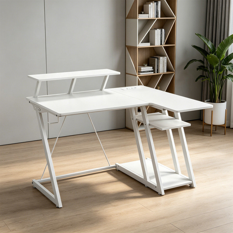 L-Shaped Gaming Desk