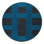 Machine Washable Checkered Black Area Rug