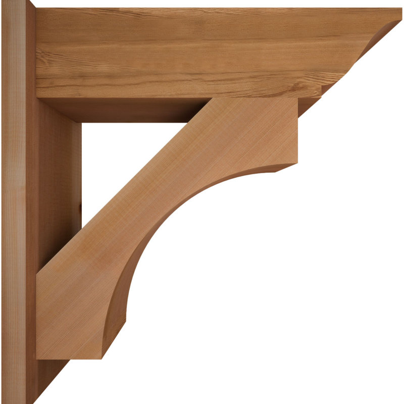 Persienne en bois Westlake, P 24 po x H 24 po, Cèdre rouge occidental l 7 1/2 po (lisse)