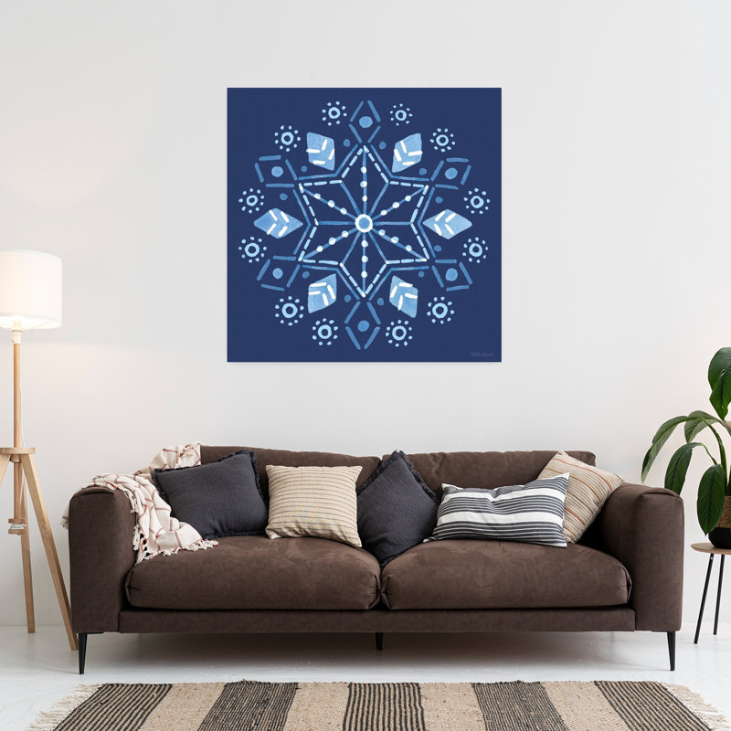 Paysage d'hiver contemporain Winter Sparkle, H 36 po x l 36 po