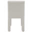 Chaise d'appoint beige Boucle, ensemble de 2