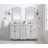 Angelique 60'' Double Bathroom Vanity with Top-39690476-39323837