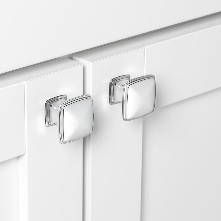Deco 1 1/4" Length Square Knob Multipack