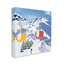 Art mural sur toile surdimensionné, "Snowy"-62843275-62843274