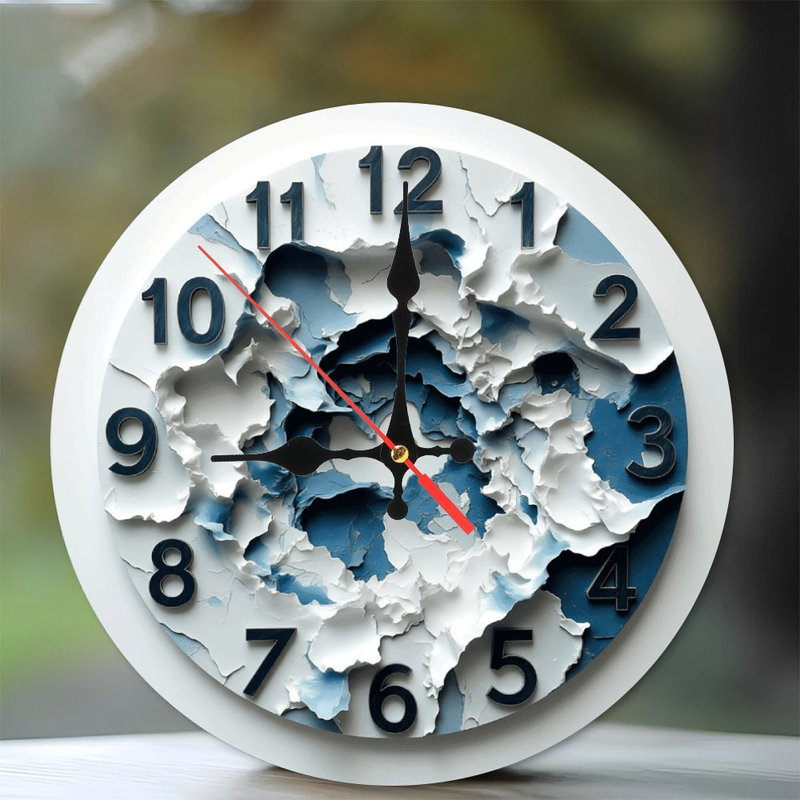 Horloge murale artistique