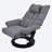 8-Point Massage Recliner With Ottoman