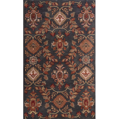 Peniste Wool Floral Indoor Rug
